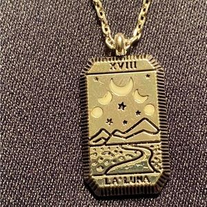 Sliver moon necklace